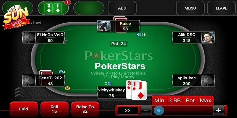 Poker Sunwin hiện đang là lựa chọn số một của cộng đồng game thủ