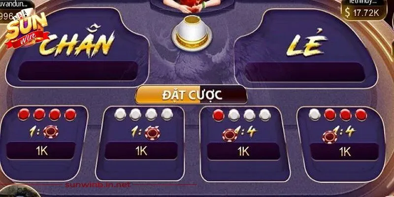 Dấu hiệu cầu bệt xuất hiện khi 1 kết quả Chẵn hoặc Lẻ ra liên tiếp từ 4 ván