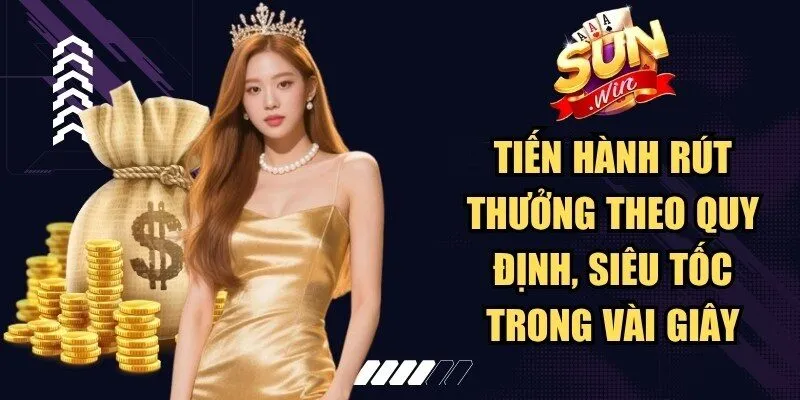 Tiến hành rút thưởng theo quy định, siêu tốc trong vài giây